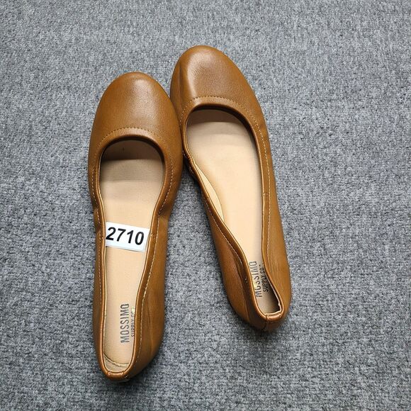 Mossimo Supply Co Shoes Womens Size 8.5 Brown Ballet Flats Man Made F16838280 - Picture 9 of 9